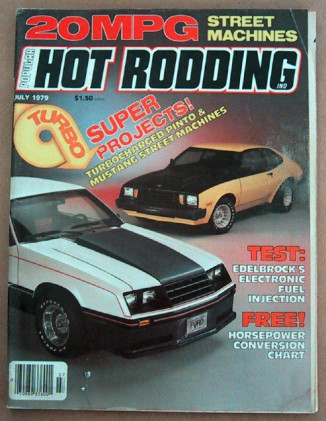 POPULAR HOT RODDING 1979 JULY - BERNSTEIN, L/G VETTE, VICKY